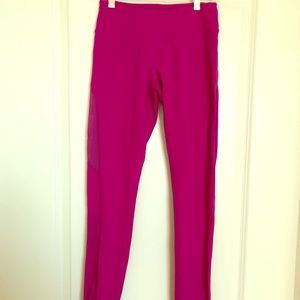 Nordstrom Zella fun leggings with mesh side